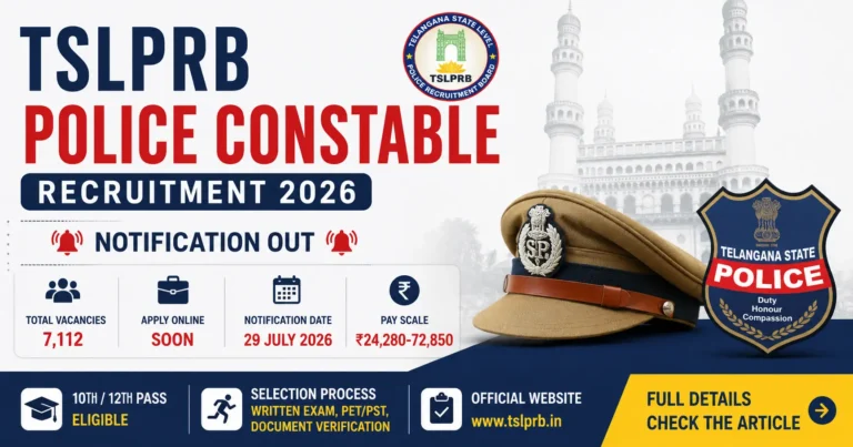 Telangana Police Constable Vacancy 2026